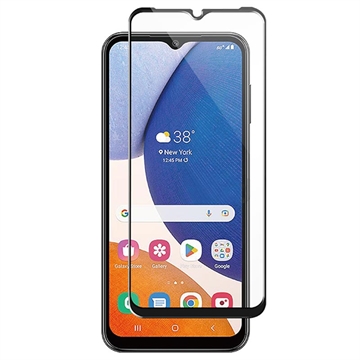 Panzer Premium Full Fit Samsung Galaxy A14 Glazen Screenprotector - Zwart