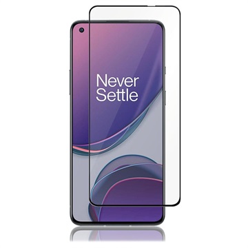 Panzer Full-Fit OnePlus 9 Glazen Screenprotector - Zwart