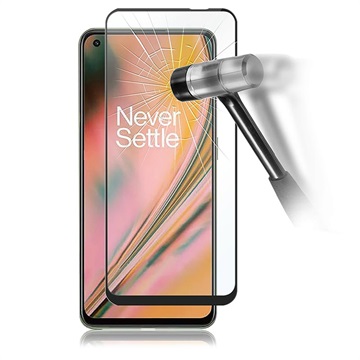 Panzer Full-Fit OnePlus Nord CE 2 5G Glazen Screenprotector - Zwart