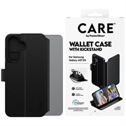 Samsung Galaxy A57 PanzerGlass Care Feature Portemonnee Hoesje met Kickstand - Zwart