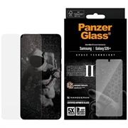 Samsung Galaxy S26+ PanzerGlass Ceramic II Protection Ultra-Wide Fit EasyAligner-schermbeschermer - Doorzichtig