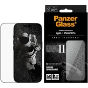 iPhone 17 Pro PanzerGlass Ceramic II Protection Ultra-Wide Fit EasyAligner Screenprotector - 9H - Zwarte rand