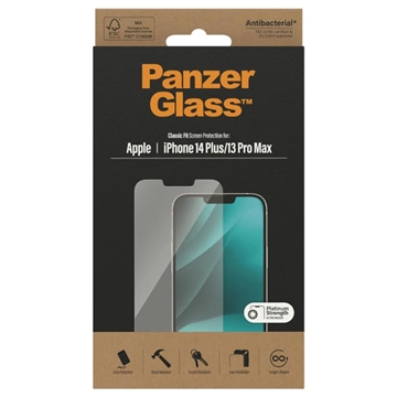 PanzerGlass Classic Fit iPhone 13 Pro Max/14 Plus Screenprotector