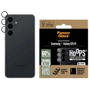 Samsung Galaxy S25 FE PanzerGlass Hoepels Camera Lens Beschermer - Doorzichtig