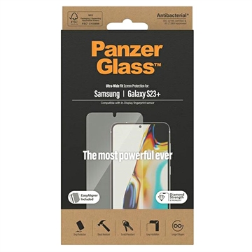 PanzerGlass Ultra-Wide Fit Samsung Galaxy S23+ 5G Screenprotector