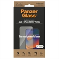 PanzerGlass Ultra-Wide Fit iPhone 14 Pro Max Screenprotector - Zwart