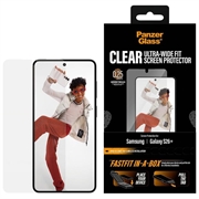 Samsung Galaxy S26+ PanzerGlass Ultra-Wide Fit m. FastFit In-A-Box Glazen Screenprotector - 9H - Doorzichtig