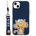 Kiss Series iPhone 14 Plus TPU Hoesje met Band