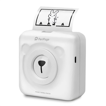 Peripage Bluetooth Draagbare Thermische Pocket Printer (Geopende verpakking - Uitstekend) - Wit