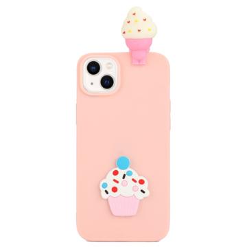 3D Cartoon iPhone 14 Plus TPU Hoesje