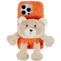 3D Plush Doll iPhone 14 Pro TPU Hoesje