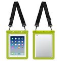 Pictet.Fino RH02 IPX8 Universele Waterdichte Hoes 13" - iPad, Tablet - Groen