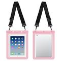 Pictet.Fino RH02 IPX8 Universele Waterdichte Hoes 13" - iPad, Tablet - Roze