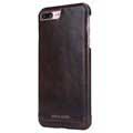 iPhone 7 Pierre Cardin Leder Bekleed Cover - Zwart