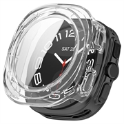 Samsung Galaxy Watch Ultra2 Plastic Hoesje met Glazen Screenprotector - 47mm - Doorzichtig