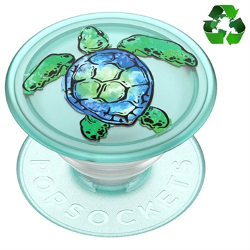 PopSockets PlantCore Uitbreiding Stand & Grip - Tortuga