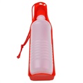 Draagbare Waterfles met Houder voor Huisdieren - 750ml