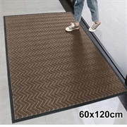 Premium Rubber Doormat 60x120cm - Non-slip (Open Box - Excellent) - Beige / Brown