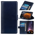 Premium Samsung Galaxy A10 Wallet Case met Standaard - Blauw