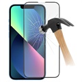 Prio 3D iPhone 13/13 Pro/14 Glazen Screenprotector - 9H - Zwart