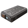 Prio Fast Charge Powerbank - 2xUSB-A, USB-C - 20000mAh - Zwart