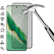 Honor Magic6 Privacy Full Cover Glazen Screenprotector - Zwarte Rand