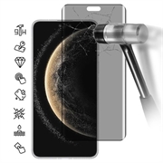 Huawei Mate 70 Pro/70 Pro+/70 RS Ultimate Privacy Full Cover Glazen Screenprotector - Zwarte Rand