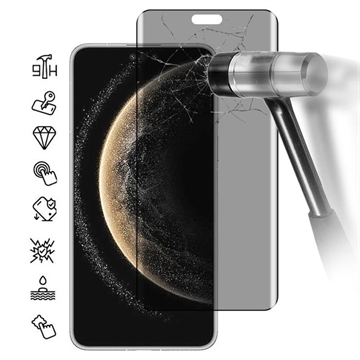 Huawei Mate 70 Pro/70 Pro+/70 RS Ultimate Privacy Full Cover Glazen Screenprotector - Zwarte Rand