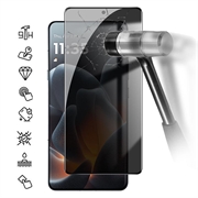 Motorola Signature Privacy Full Cover Glazen Screenprotector - Zwarte Rand