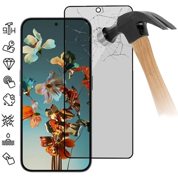 Nothing Phone (2a) Privacy Full Cover Glazen Screenprotector - Zwarte Rand