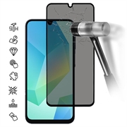 Samsung Galaxy A17/A26 Privacy Full Cover Glazen Screenprotector - Zwarte Rand
