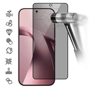 Xiaomi 17T Privacy Full Cover Glazen Screenprotector - Zwarte Rand