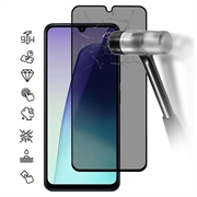 Xiaomi Redmi 14C/14R/Poco C75 Privacy Full Cover Glazen Screenprotector - Zwarte Rand