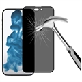 iPhone 14 Pro Privacy Full Cover Glazen Screenprotector - Zwarte Rand