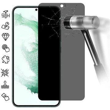 Samsung Galaxy S23 5G Glazen Screenprotector - 9H, 0.3mm - Privacy