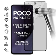 Xiaomi Poco M6 Plus Privacy Glazen Screenprotector