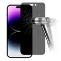 iPhone 15 Glazen Screenprotector - 9H, 0.3mm - Privacy
