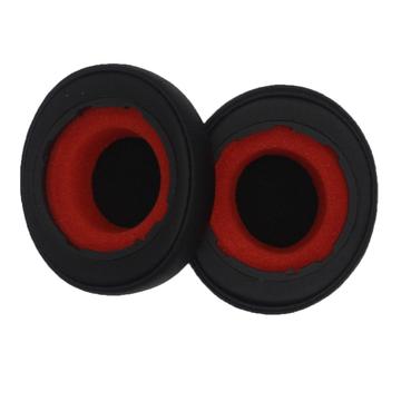 Eiwit lederen oorkussens voor Jabra Engage 50 II/Evolve2 55/Evolve2 50 hoofdtelefoon - Zwart