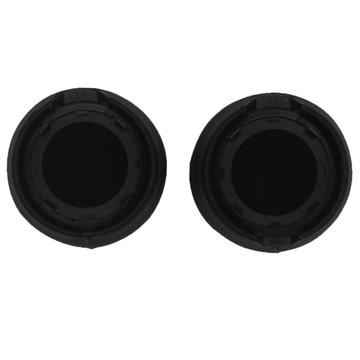 Eiwit lederen oorkussens voor Jabra Engage 55/65/75 hoofdtelefoon - Zwart