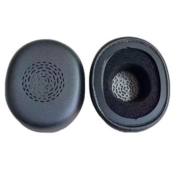 Eiwit lederen oorkussens voor Jabra Evolve 10 USB-A Stereo hoofdtelefoon - Zwart