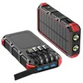 Psooo M2 Draadloze Zonne-Powerbank - 36800mAh