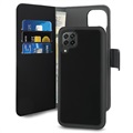 Puro 2-in-1 Magnetisch Huawei P40 Lite Wallet Case - Zwart