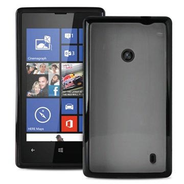 Nokia Lumia 520, Lumia 525 Puro Clear Siliconen Hoesje
