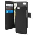 iPhone 7/8/SE (2020) Puro Detachable Wallet Case - Zwart