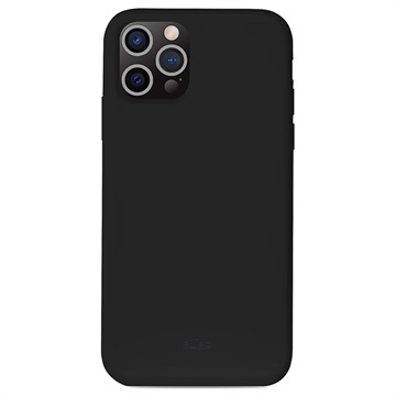 Puro Icon iPhone 13 Pro Siliconen Hoesje - Zwart