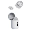 Q1 Mini draadloze massagepads met afstandsbediening - Wit