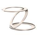 Q11 ultradunne drievoudige magnetische ringstandaard - wit