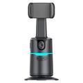 Q14 AI Smart Tracking-telefoonstabilisator met Bluetooth-afstandsbediening - Zwart