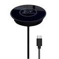 QR02 Qi 2.2 25W magnetische draadloze oplader voor montage op een bureau, meubel of in de auto