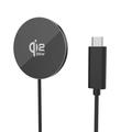 Qi2.2 25W MagSafe-oplader voor iPhone, AirPods, Galaxy Buds - Zwart